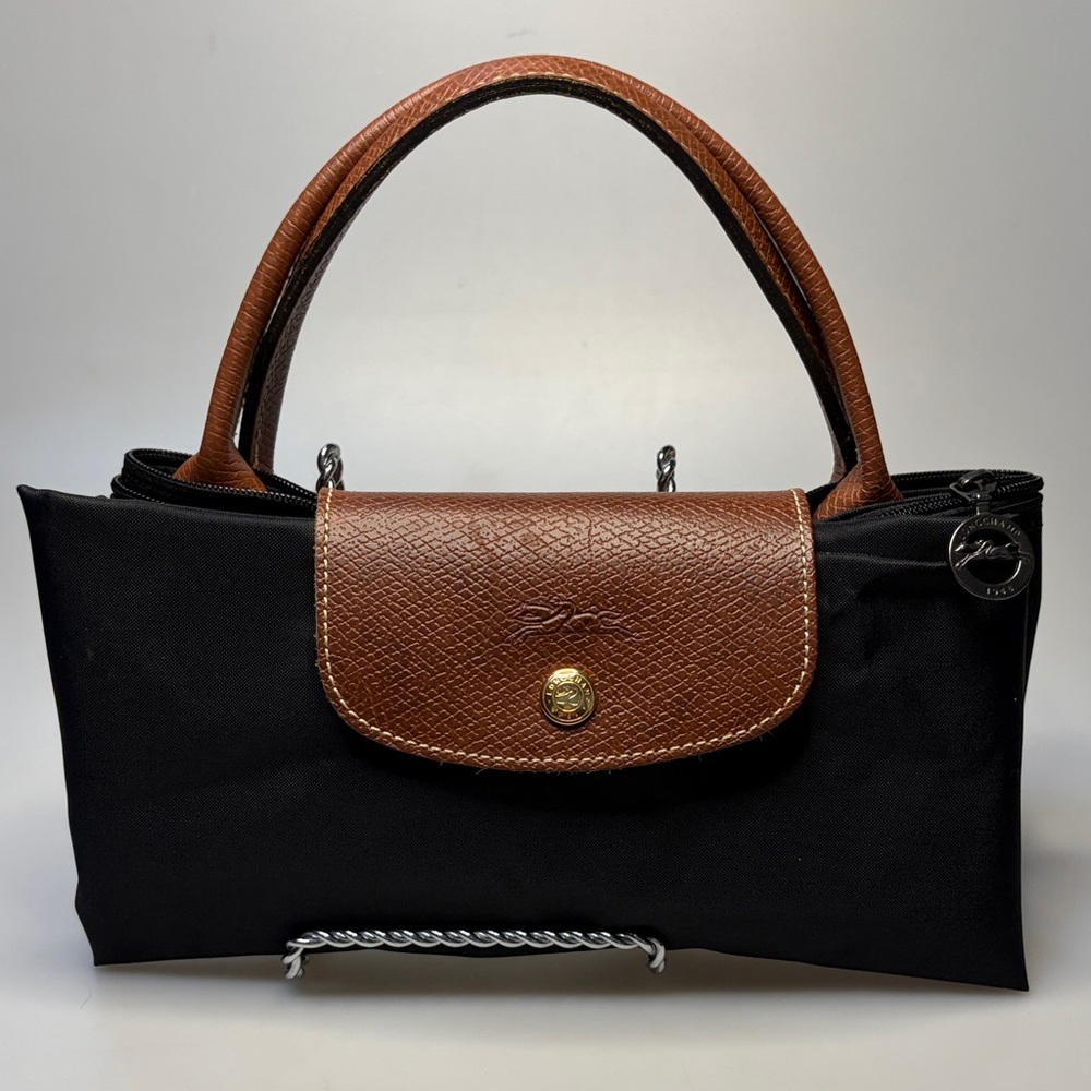 Le Pliage bag Black and Brown Tote Bag
